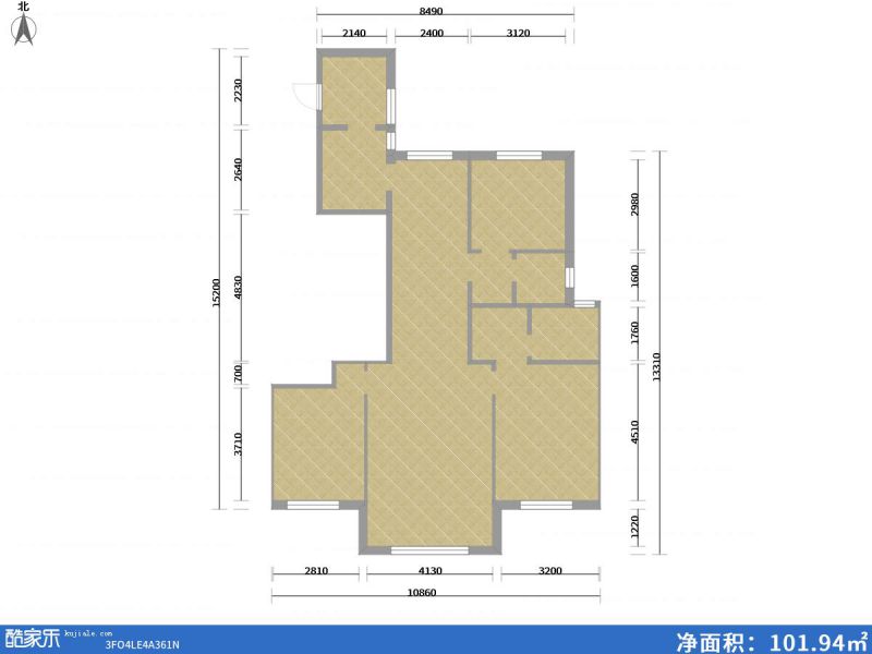 包頭裝修方案包頭萬合廣場140㎡